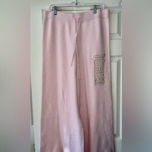 Pink Joggers with Embroidered Wicked  Logo
Size XXL. New with tags